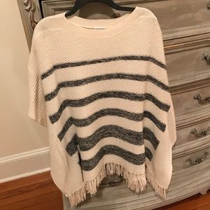 Club Monaco poncho sweater M/L